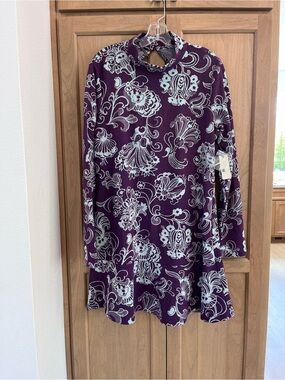 NEW Anthropologie Abstract Print Dress
